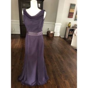 [Da Vinci] Purple Chiffon Dress